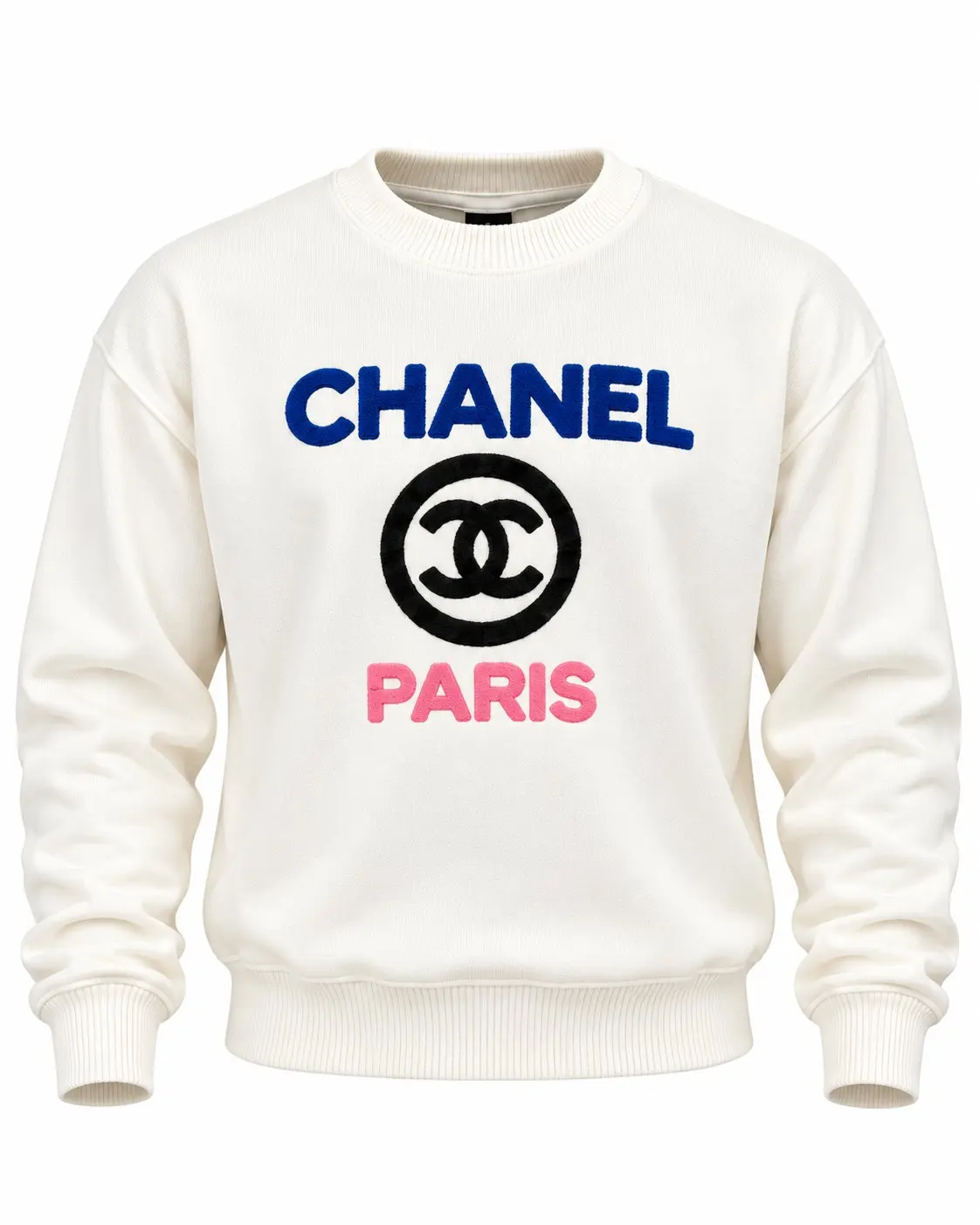White logo sweatshirt